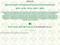 mveu.de Webseite Vorschau