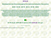 mvin.de Webseite Vorschau