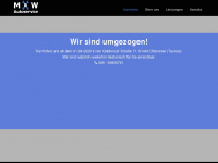 mw-autoservice.de Webseite Vorschau