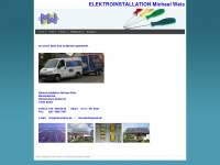 mw-elektro.de Webseite Vorschau