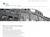 mwb-ius.de Webseite Vorschau