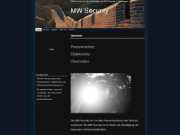mwsecurity.ch Webseite Vorschau