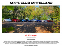 mx5-mittelland.ch Webseite Vorschau
