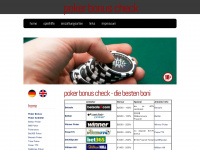 poker-bonus-check.com Webseite Vorschau