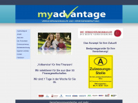 myadvantage.at Webseite Vorschau