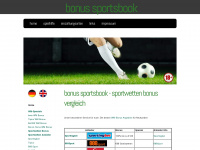 bonus-sportsbook.com Webseite Vorschau