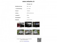 mykaefer.ch Webseite Vorschau