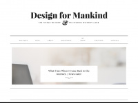 designformankind.com Webseite Vorschau