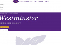 westminsterkennelclub.org Webseite Vorschau