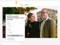 ilove.ch Webseite Vorschau