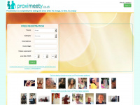 proximeety.co.uk Webseite Vorschau