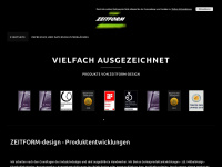 zeitform-design.de Webseite Vorschau