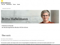 britta-hasselmann.de Webseite Vorschau