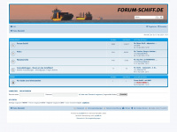 forum-schiff.de Webseite Vorschau