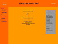 happy-line-dancer.de Webseite Vorschau