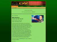 kimm.at Webseite Vorschau