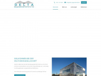 delta-baugesellschaft.de Webseite Vorschau