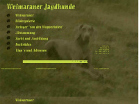 weimaraner-jagdhunde.de Webseite Vorschau
