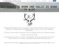 hubertia-bonn.de Webseite Vorschau