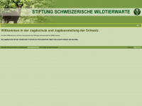 wildtierwarte.ch Webseite Vorschau
