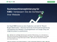 myseo.de Webseite Vorschau