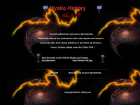 mystic-history.de Webseite Vorschau