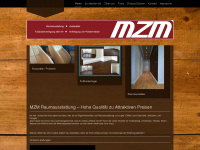 mzm-clothing.de Webseite Vorschau