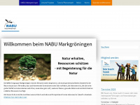 nabu-markgroeningen.de Webseite Vorschau