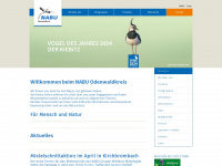 nabu-odenwaldkreis.de Webseite Vorschau