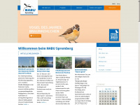 nabu-spremberg.de Webseite Vorschau