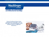 nachlinger.de Webseite Vorschau