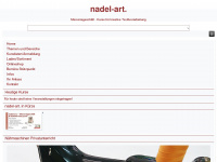 nadel-art.ch Webseite Vorschau