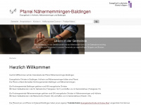 naehermemmingen-evangelisch.de Webseite Vorschau