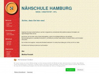 naehschule-hamburg.de Webseite Vorschau