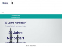 naehtechnik-nts.de Webseite Vorschau
