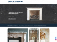 nagel-natursteine.de Webseite Vorschau