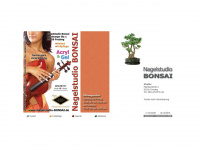 nagelstudio-bonsai.de Webseite Vorschau