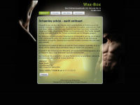 nail-wax.de Webseite Vorschau