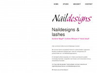 naildesigns.ch Webseite Vorschau