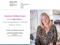 nails-and-more-institut.de Webseite Vorschau