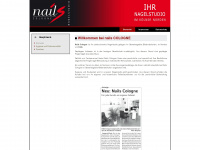 nails-cologne.de Webseite Vorschau