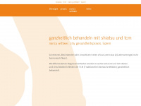 nancywittwer.ch Webseite Vorschau