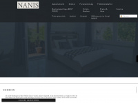 nanis.de Webseite Vorschau