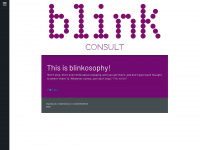 blinkconsult.com Webseite Vorschau