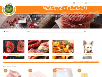 nemetz-shop.at Webseite Vorschau