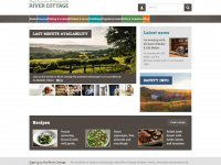 rivercottage.net Webseite Vorschau