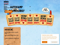 campsedmihorky.cz Webseite Vorschau