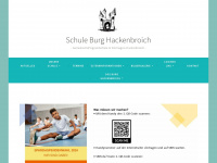 schule-burg.de Webseite Vorschau