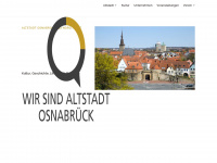 altstadt-osnabrueck.de Webseite Vorschau