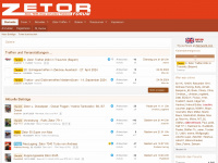 zetor-forum.de Webseite Vorschau